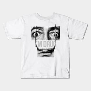 I don't do drugs. I am a drug. Salvador Dali. Kids T-Shirt